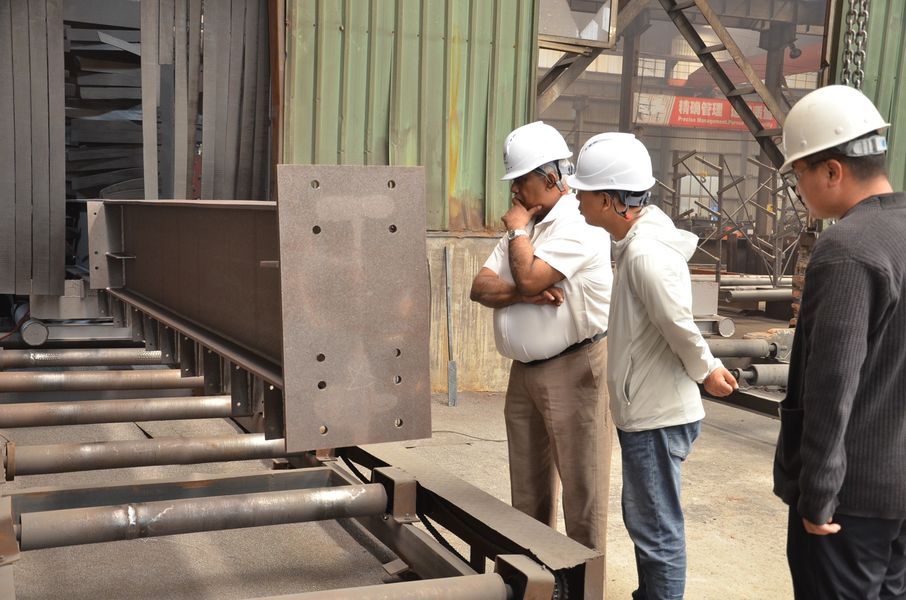 Qingdao KXD Steel Structure Co., Ltd производственная линия производителя
