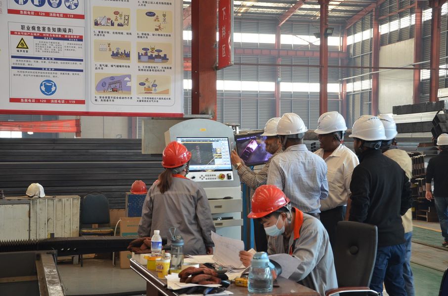 Qingdao KXD Steel Structure Co., Ltd производственная линия производителя
