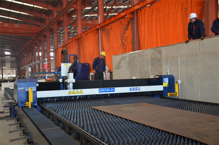 Qingdao KXD Steel Structure Co., Ltd производственная линия производителя