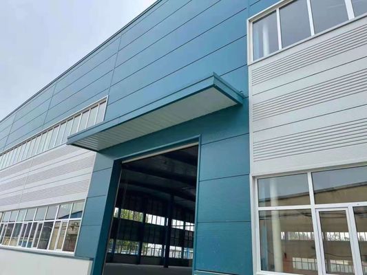 Заготовленные стальные каркасные мастерские, цинкование, металлические гаражные здания