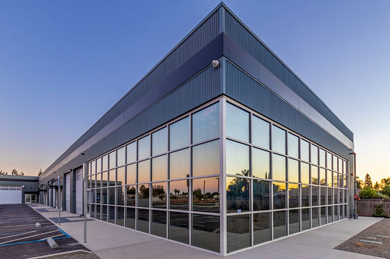 Преfabricated Commercial Steel Building Prefab Light Steel Frame Модульные здания Промышленное строительство из стали