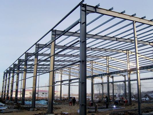 Alkyd Painting Metal Construction Building Специально изготовленные стальные мастерские