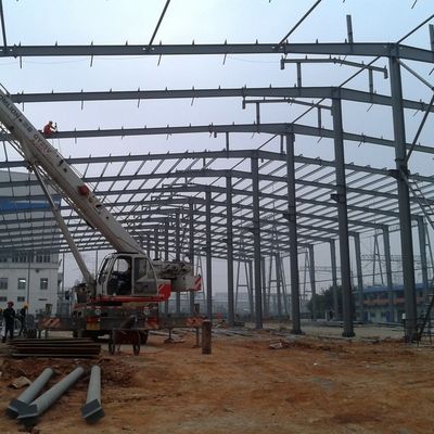 Металлические сооружения, устойчивые к ветру Преfabricated High Strength Steel Structure