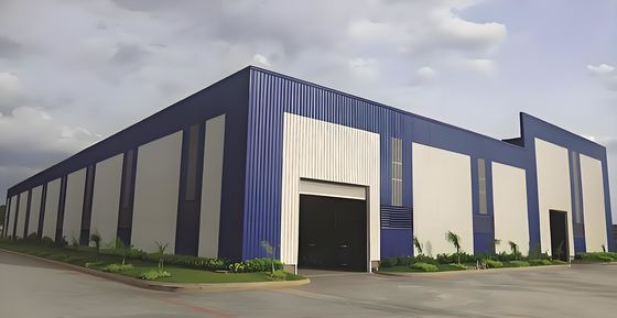 Оцинкованный С или Z Тип Steel Purlin Автоматизированный склад с стеклянной шерстью