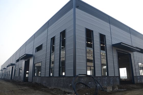 Мути Storey спроектирована высокопрочная предварительно разработанная структурная мастерская смешана с офисом и магазином