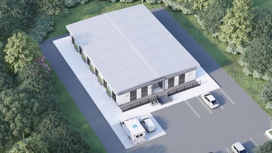 Сцинкованные металлические решетки с готовой конструкцией из легкой стали для здания больницы-интерната