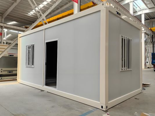 20-футовый быстроустанавливаемый контейнерный дом в плоской упаковке, крошечный дом, магазин
