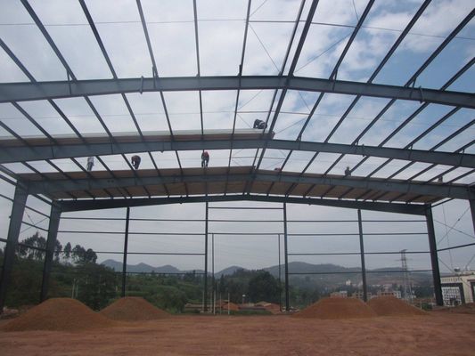 Заказная стальная конструкция складская мастерская ангар Qingdao KXD