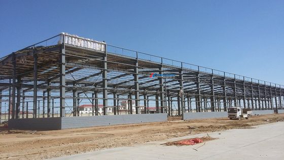 Q355B Структурная стальная рама для зданий промышленных складов