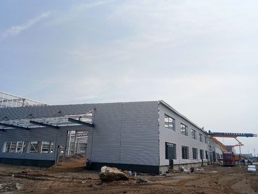 Специализированные стальные здания с H-секционными стальными каркасами