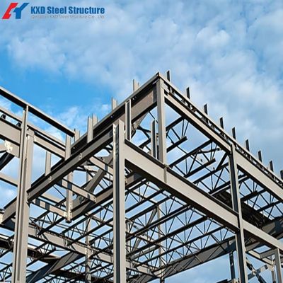 Префабрикованный стальной склад: Большой прозрачный размах до 60 м