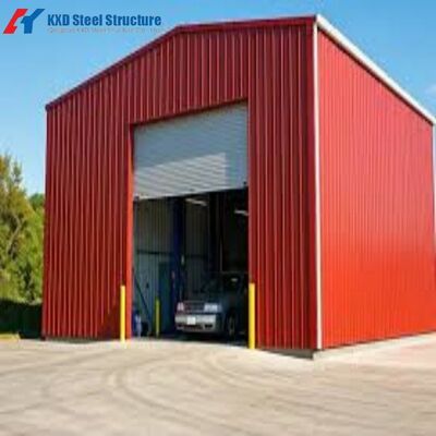 Металлическая конструкция Строение из готовой стали Строение из стали Высокое здание с 3D-моделем