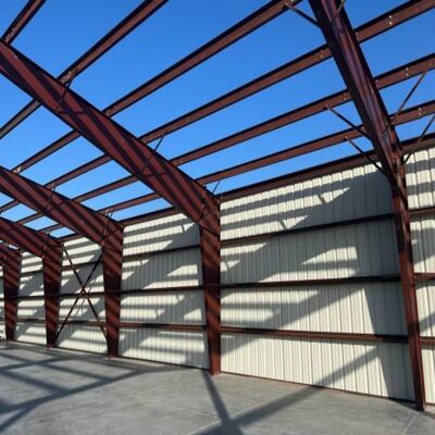 Durable Steel Structure Prefab Warehouse with Fast Installation and Customizable Design
