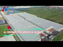 Портальная рама Стальная конструкция Здание Хранилище Предварительно сконструированные металлические коммерческие здания