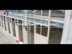 Металлические сборные промышленные здания с металлическими стенными покрытиями